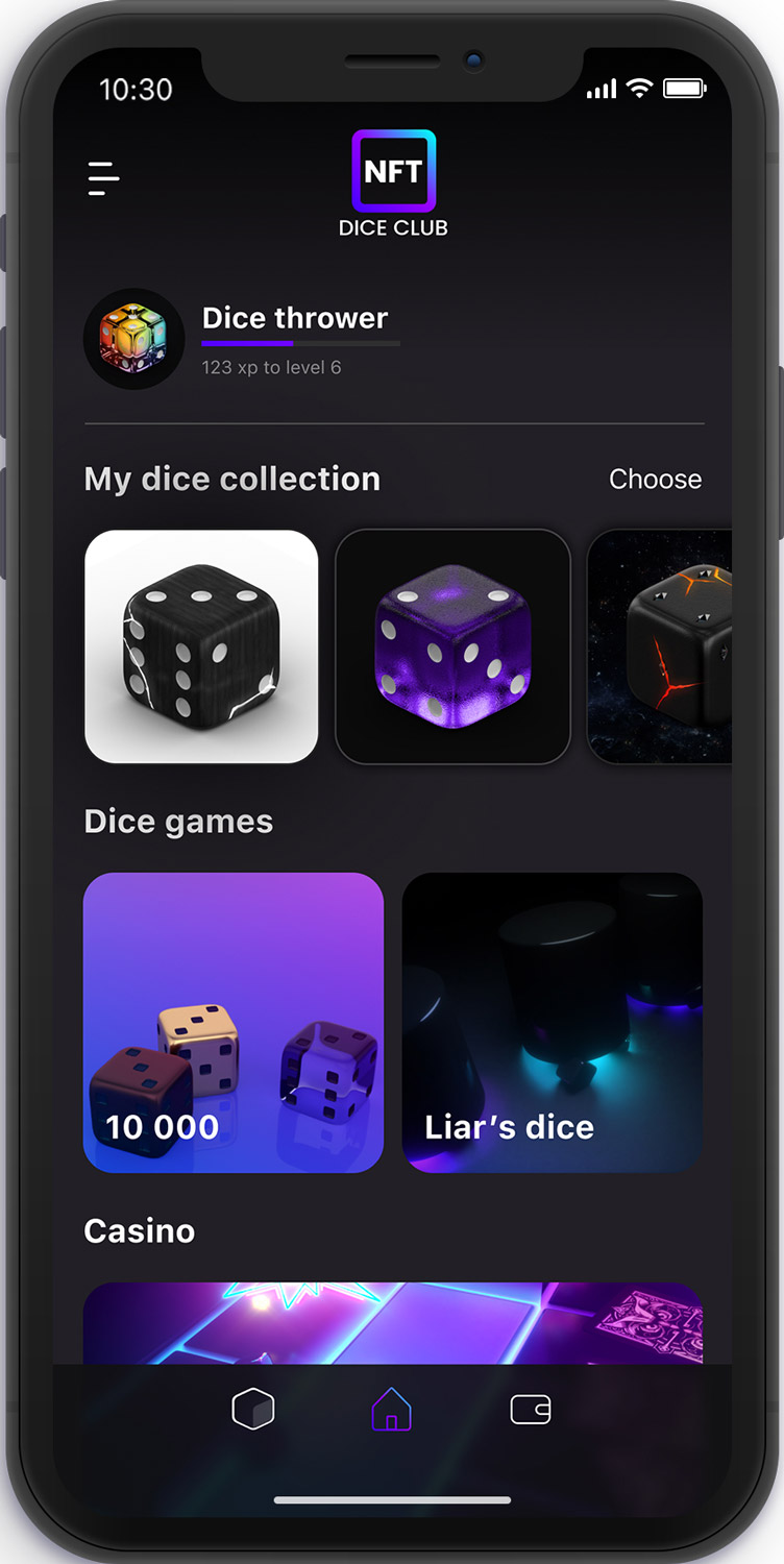 NFT Dice Club project image